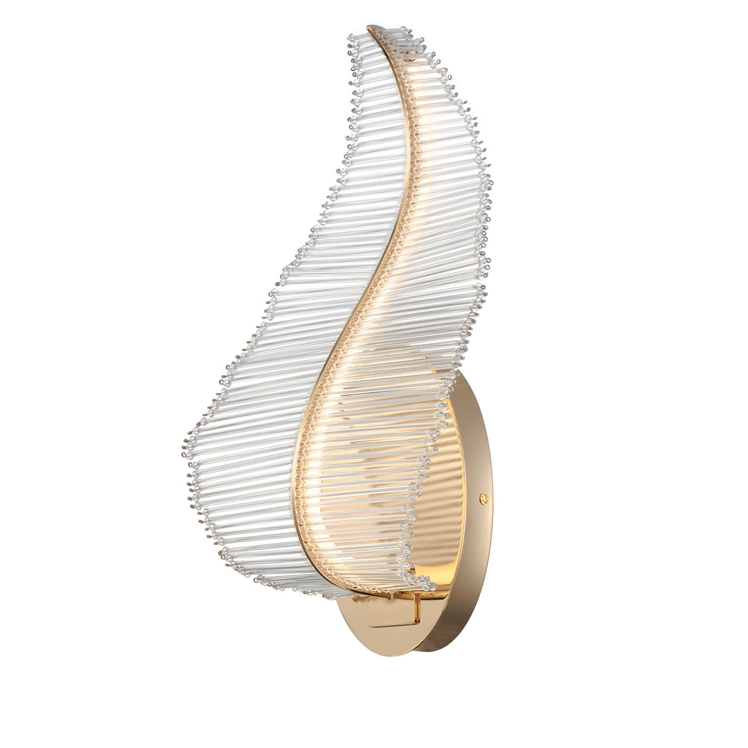 Lillet 1-Light LED Wall Sconce in Gold by Studio M