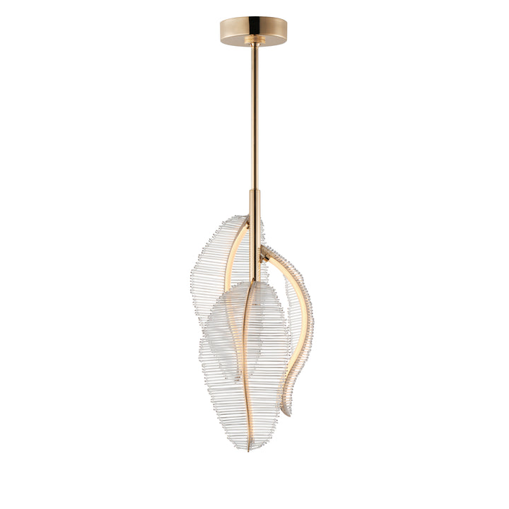 Lillet 3-Light LED Pendant in Gold by Studio M