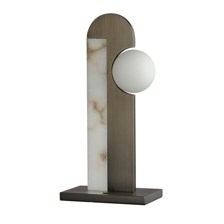 New Age Desk Lamp in Brushed Bronze by Studio M
