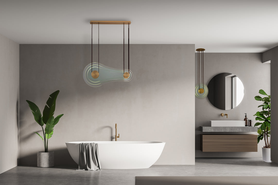 Stratum 1-Light LED Pendant by Studio M - view 8