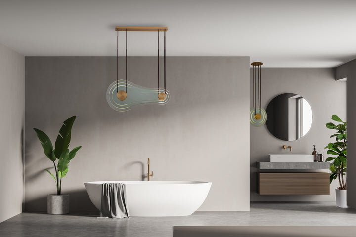 Stratum 1-Light LED Pendant by Studio M - view 8