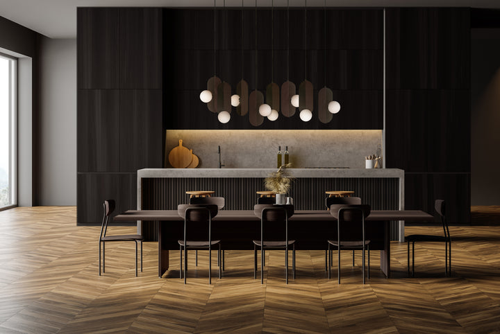 Stitched 8-Light Pendant by Studio M - view 8