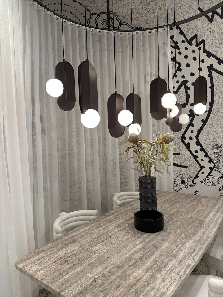 Stitched 8-Light Pendant by Studio M - view 13