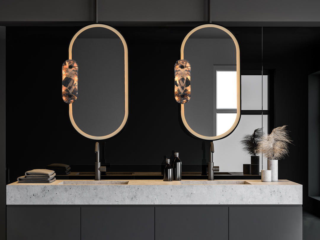 Stonewall LED Mirror by Studio M - view 9