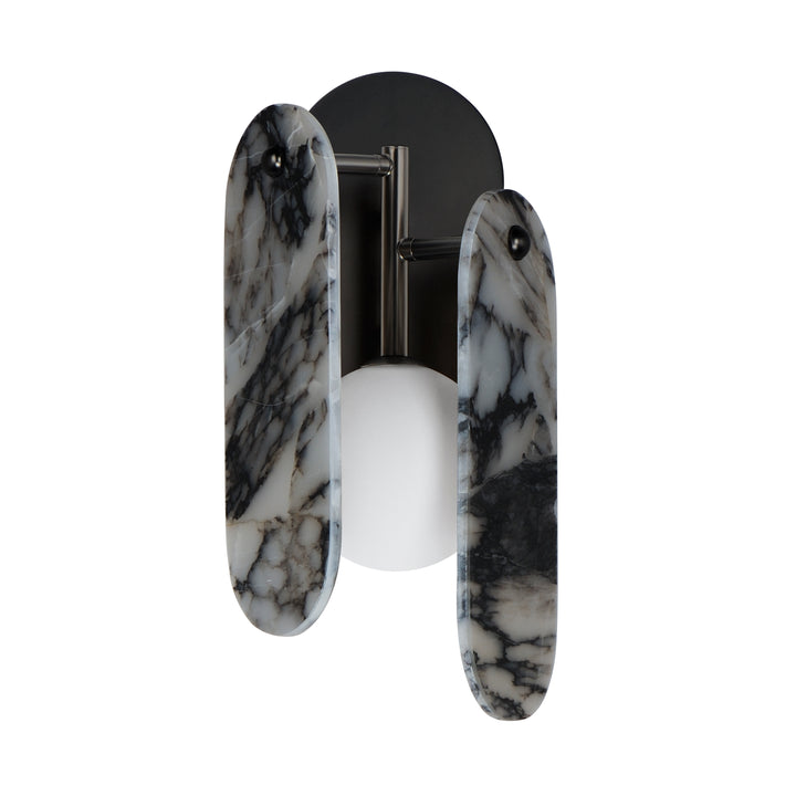 Megalith LED Wall Sconce in Gunmetal by Studio M