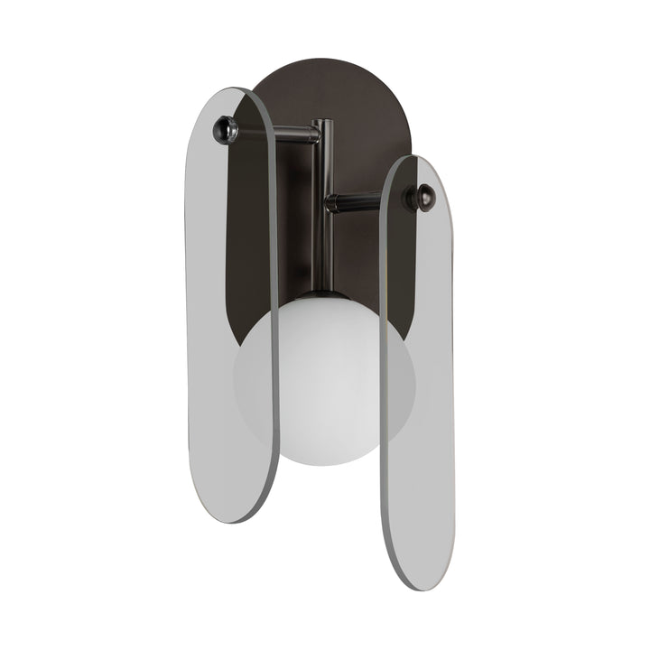 Megalith LED Wall Sconce in Brushed Bronze by Studio M