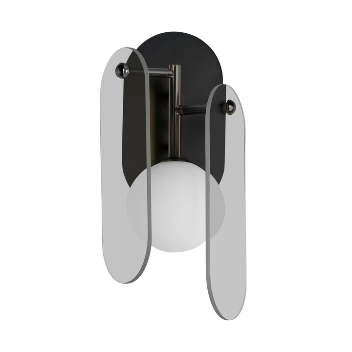 Megalith LED Wall Sconce in Gunmetal by Studio M