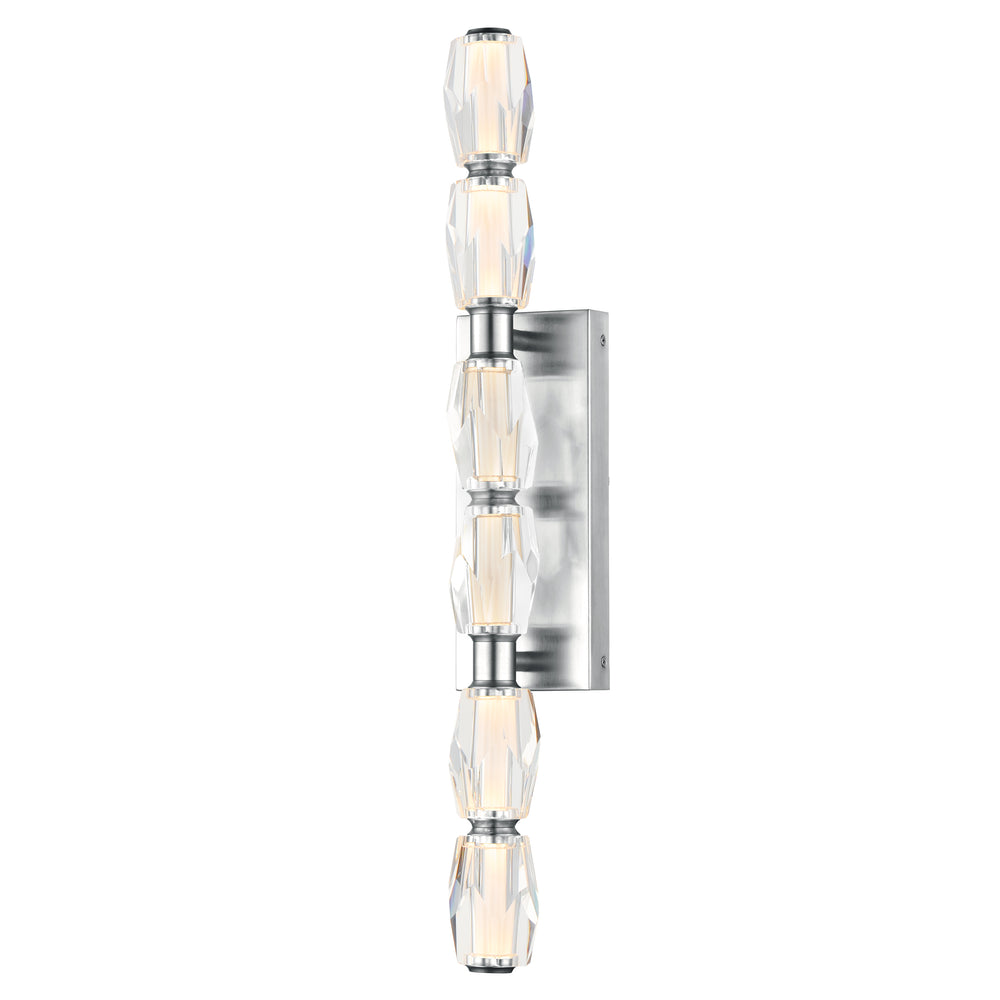 Dolce Vita 30" LED Sconce in Polished Chrome by Studio M