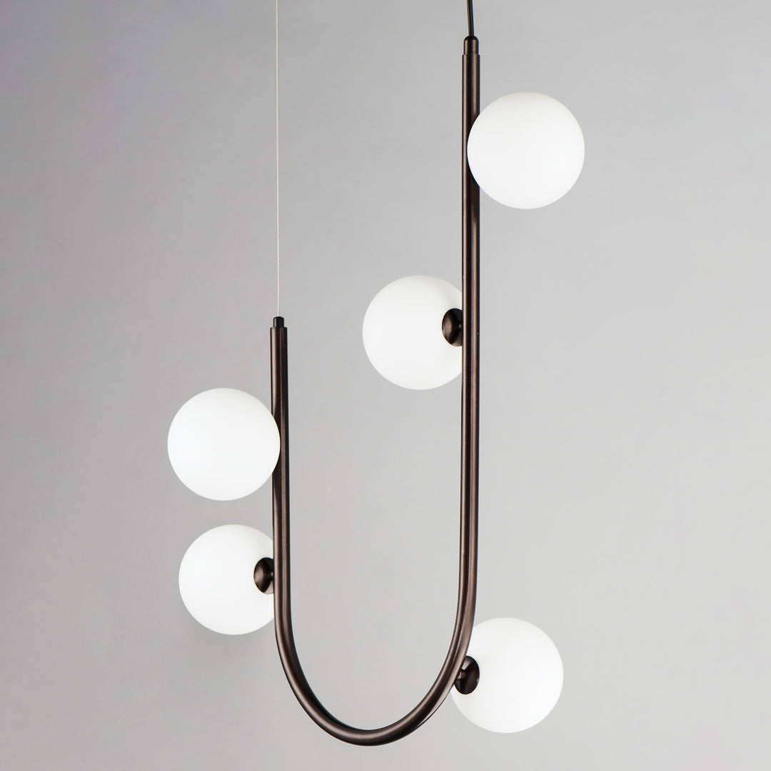 Contour 5-Light Cord Hung Pendant by Studio M - view 4
