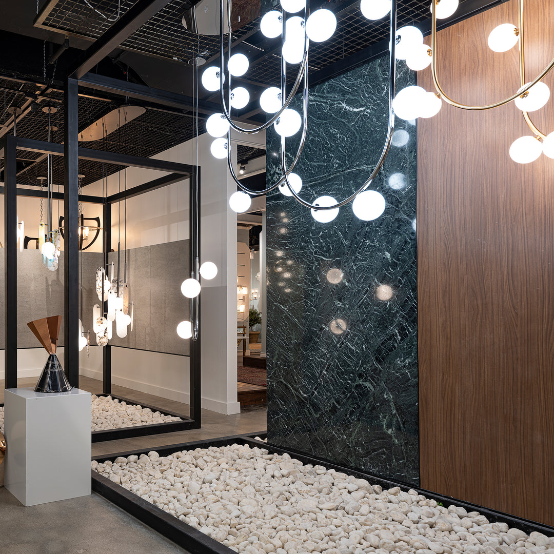 Contour 14-Light Fixed Stem Ceiling Light by Studio M - view 17