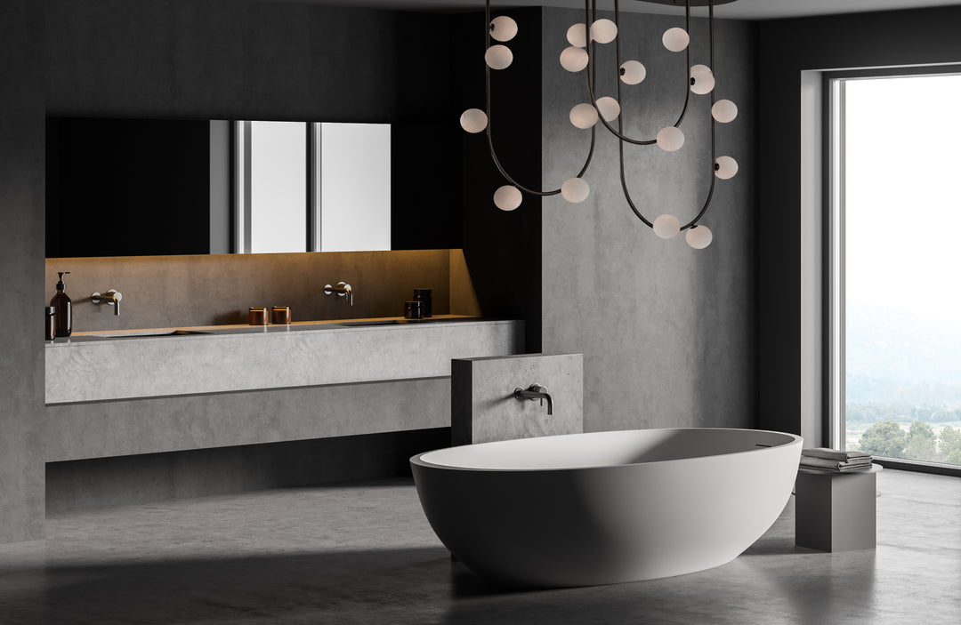 Contour 19-Light Fixed Stem Ceiling Light by Studio M - view 16