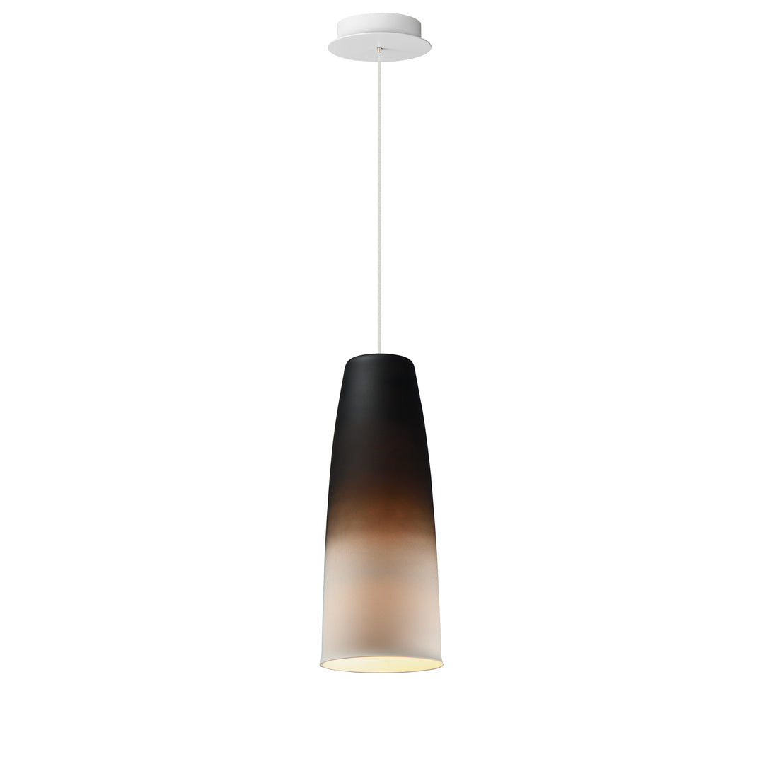 Stream LED Mini Pendant in White by Studio M