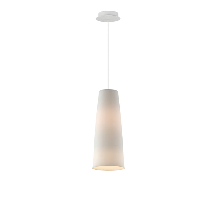 Stream LED Mini Pendant in White by Studio M