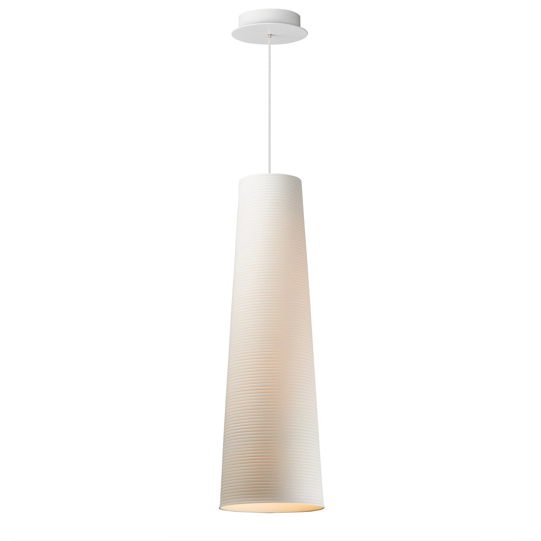 Stream LED Mini Pendant in White by Studio M