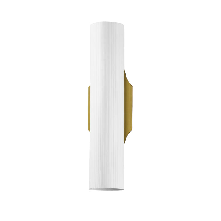 Tropo LED Wall Sconce in Vintage Brass by Studio M