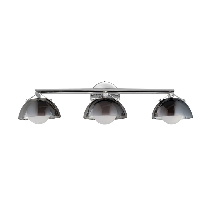 Domain 3-Light Wall Sconce in Polished Chrome by Studio M