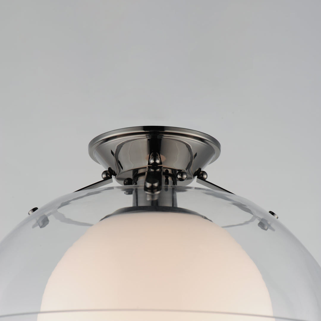 Domain 14" Semi Flush Mount