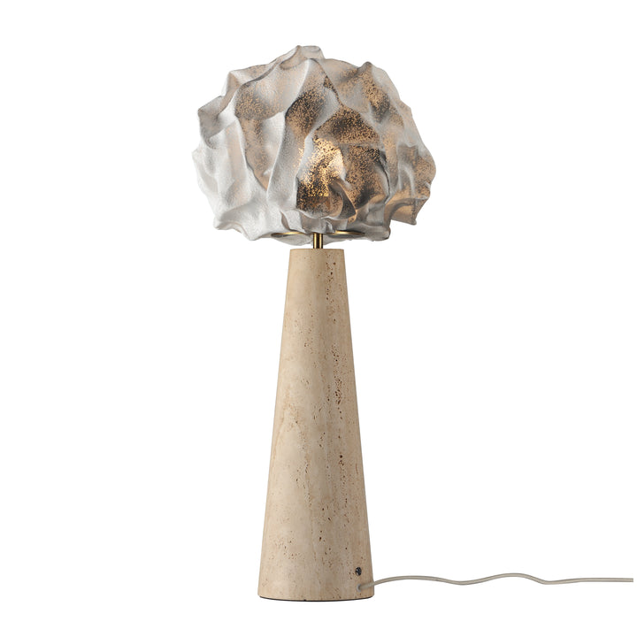 Shroud Table Lamp in Natural Aged Brass by Studio M