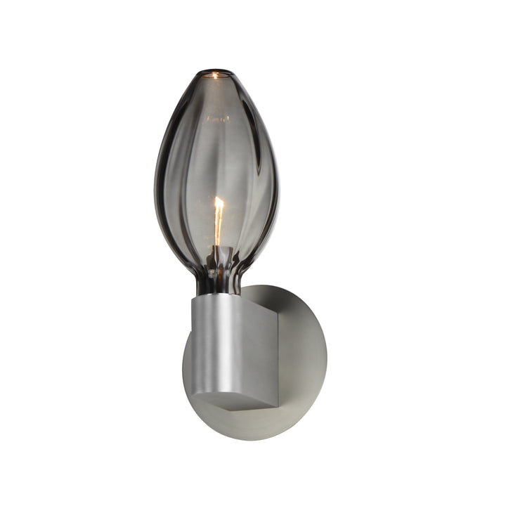Ray Dance LED Wall Sconce - Olive in Brushed Aluminum by Studio M