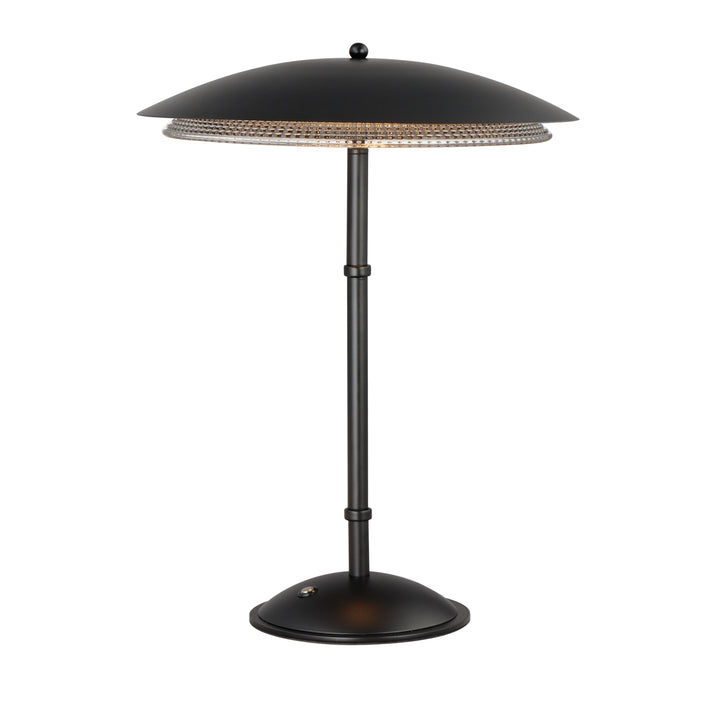 Prismatic LED Table Lamp in Black by Studio M