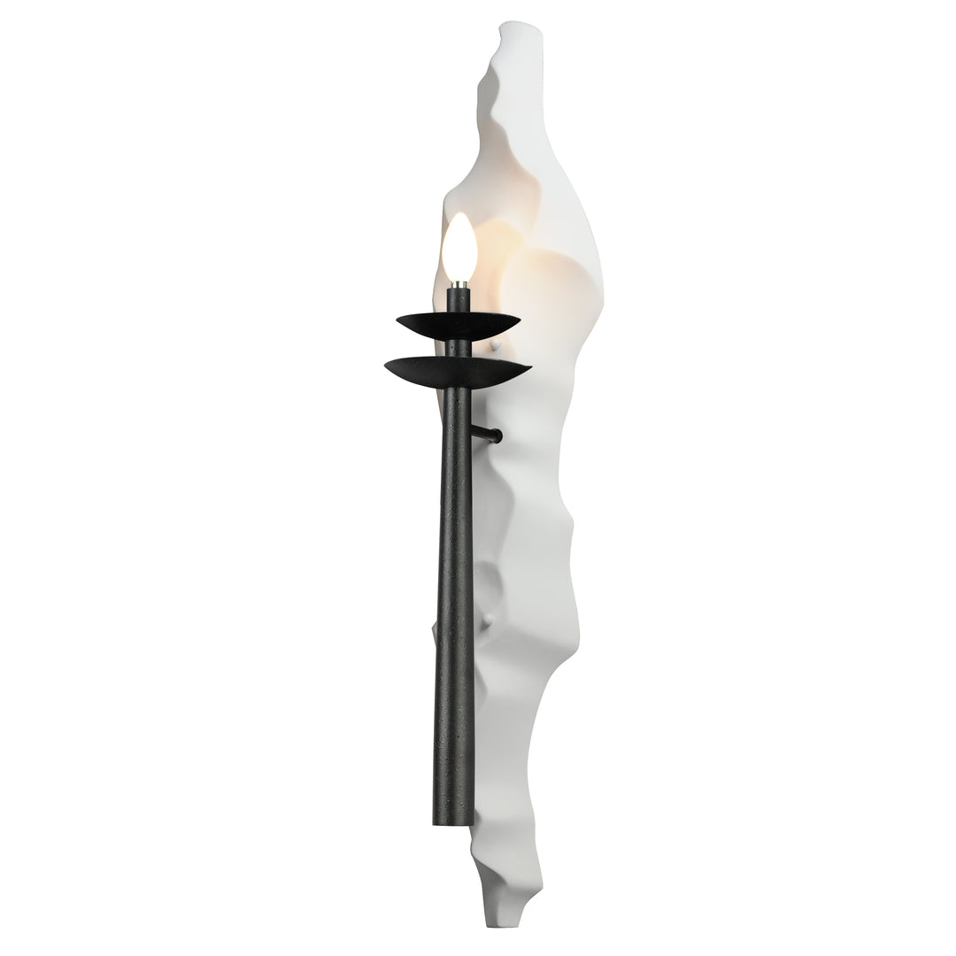 Nomad 1-Light Wall Sconce - Left in Anthracite by Studio M
