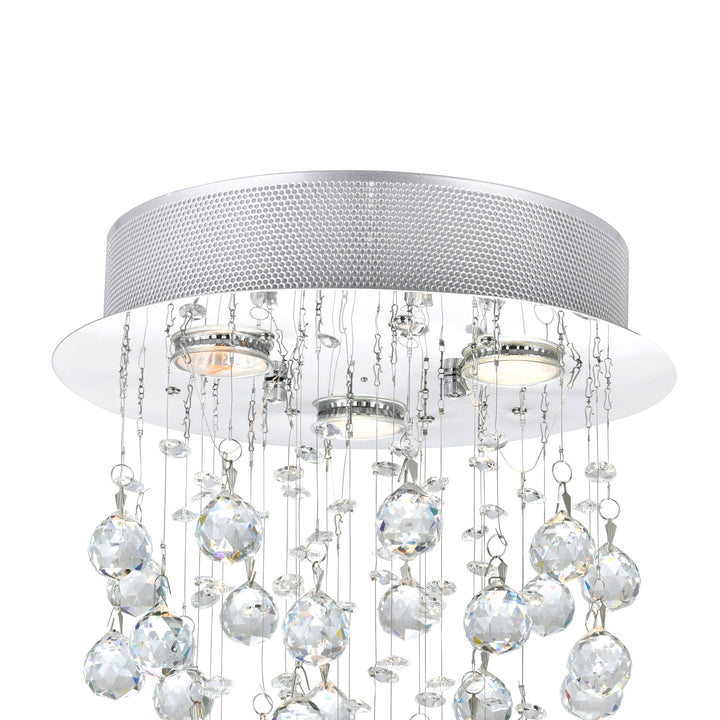 Rain Drop - Chandelier with Crystals by CWI Lighting - view 6