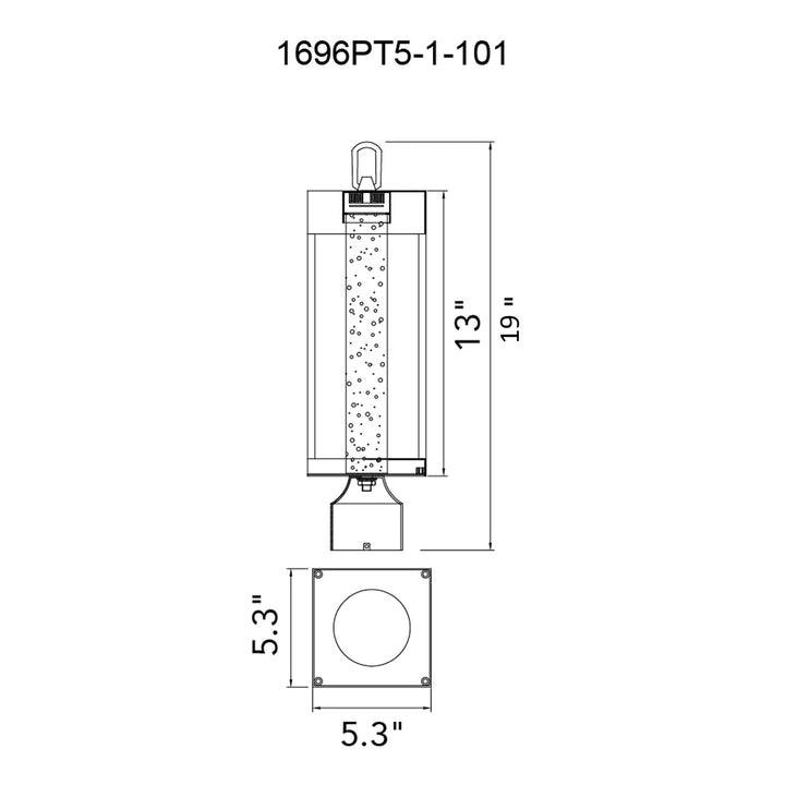 Rochester - LED Outdoor Lantern Head