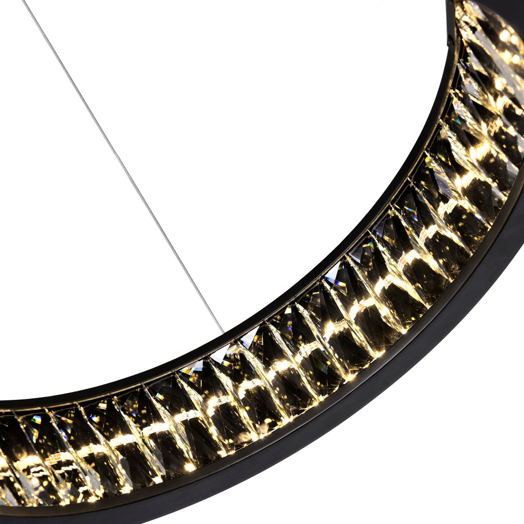 Rosalina - LED Chandelier with Crystals
