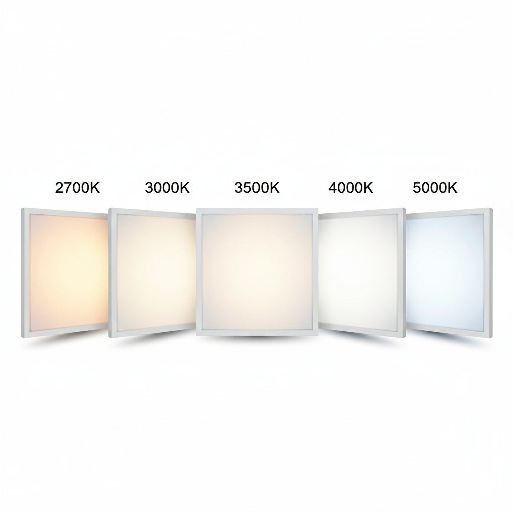 Surface Mount Back-Lit LED Panel 5CCT + Wattage Selectable - SM