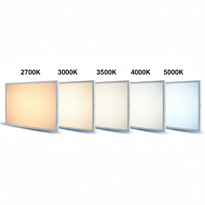 Surface Mount Back-Lit LED Panel 5CCT + Wattage Selectable - SM