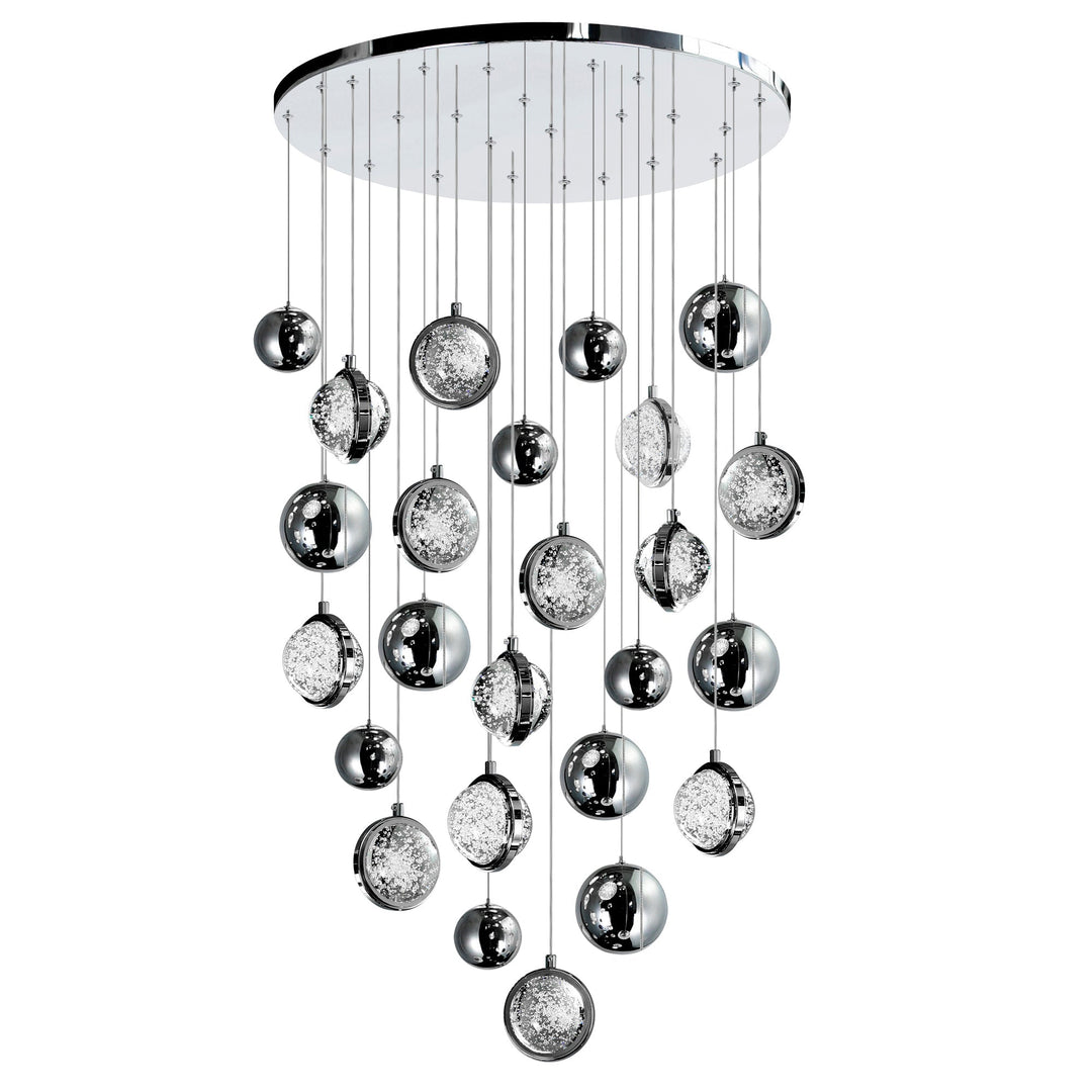 Salvador - LED Chandelier with Crystals