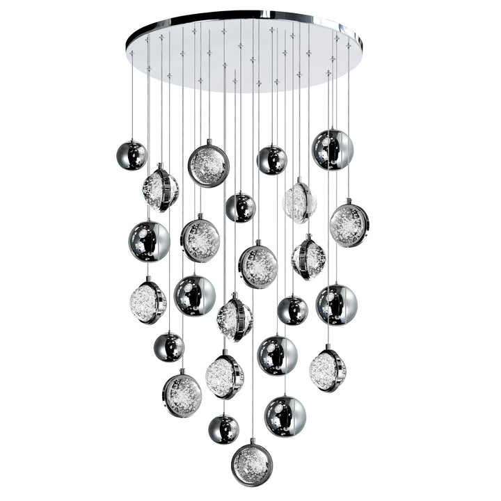 Salvador - LED Chandelier with Crystals