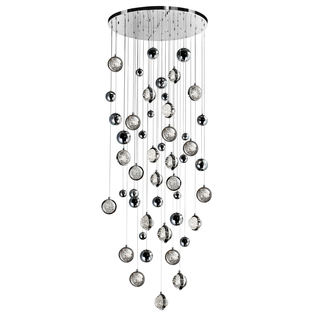 Salvador - LED Chandelier with Crystals