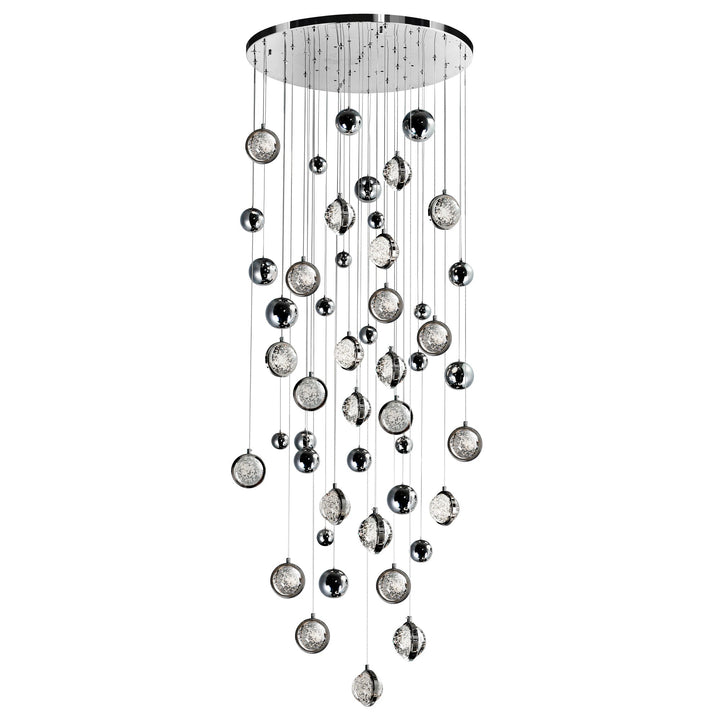 Salvador - LED Chandelier with Crystals