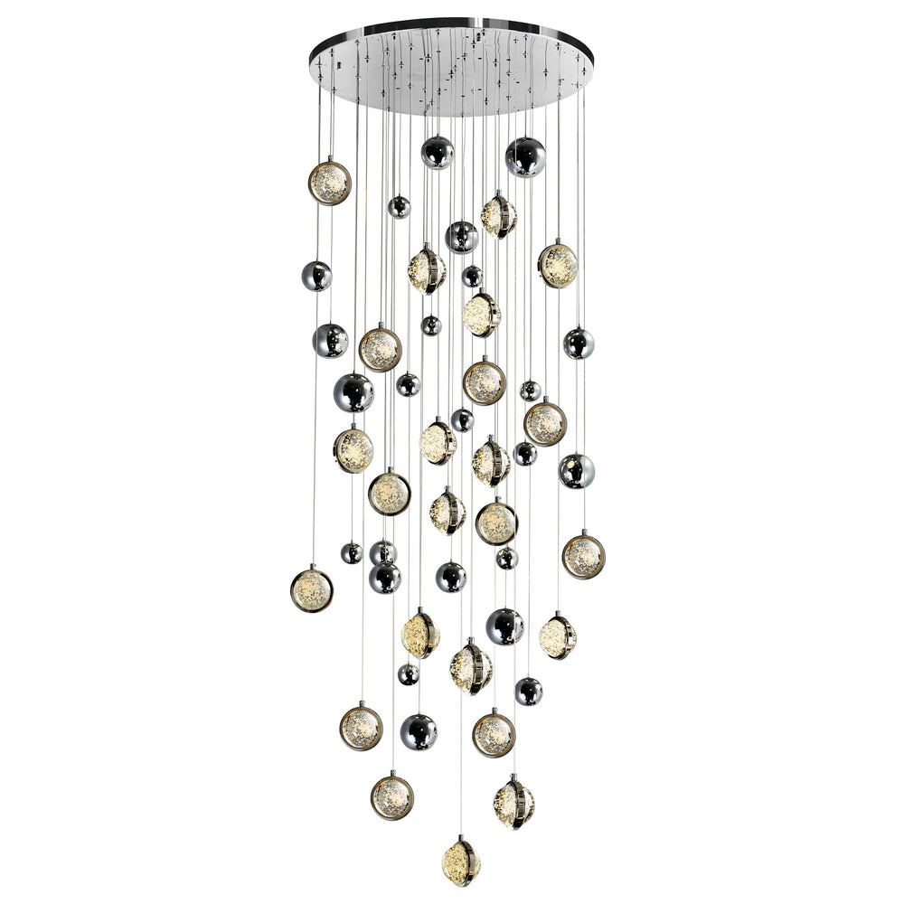Salvador - LED Chandelier with Crystals