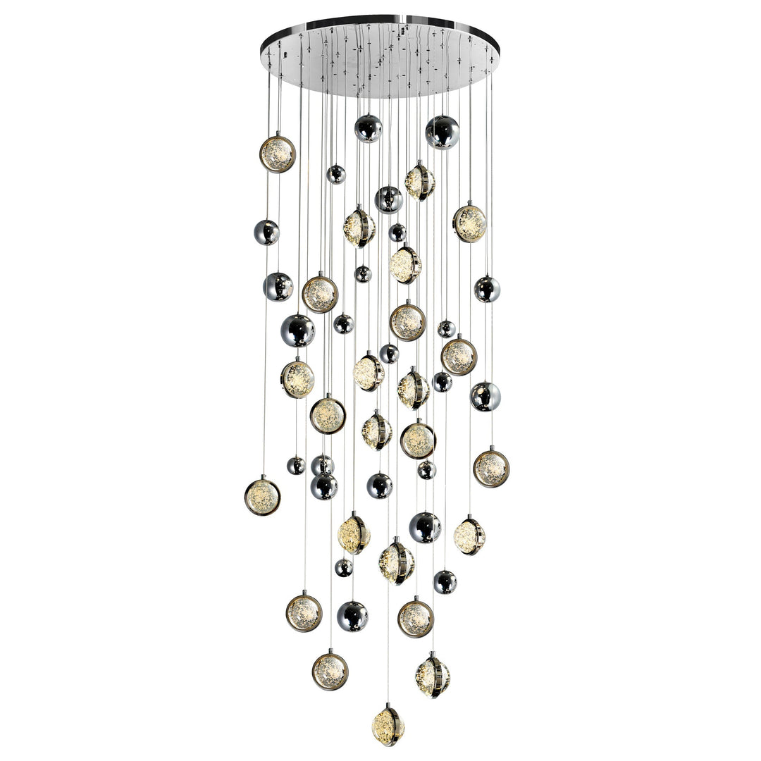 Salvador - LED Chandelier with Crystals