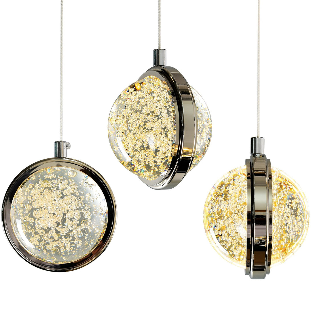 Salvador - LED Chandelier with Crystals