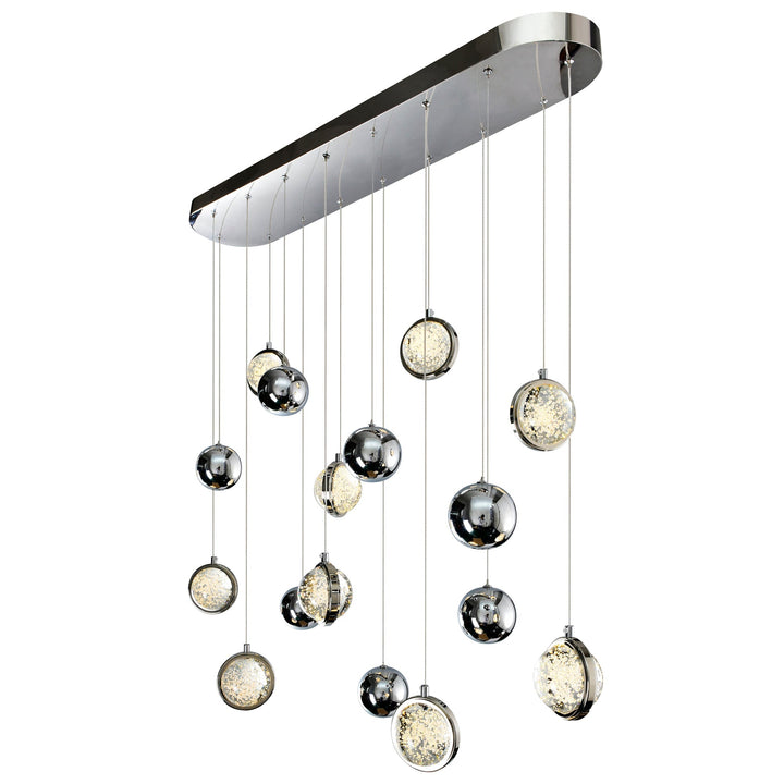 Salvador - LED Chandelier with Crystals