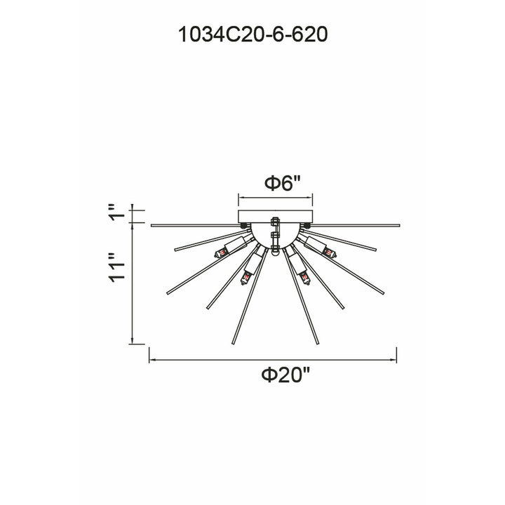 Savannah - Flush Mount