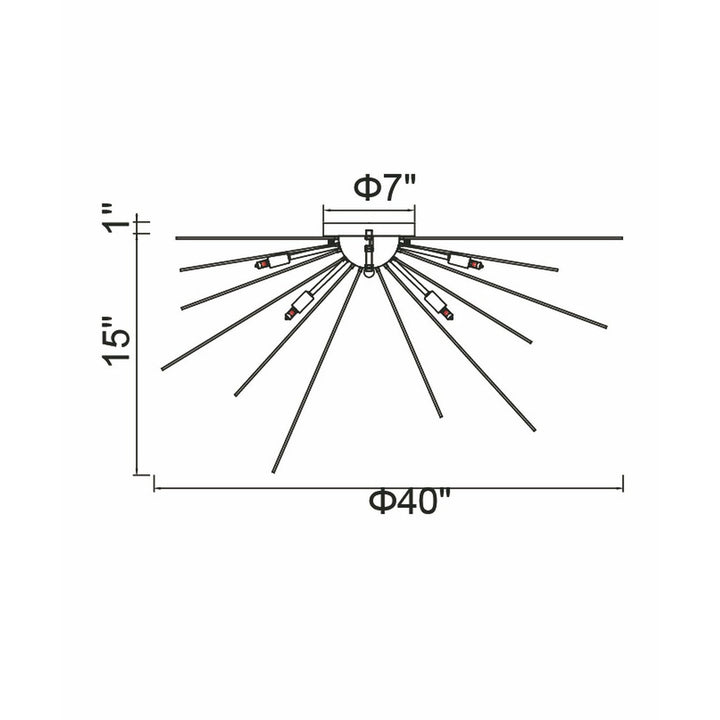 Savannah - Flush Mount