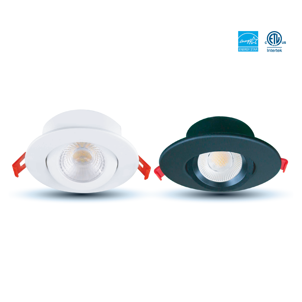 4" Gimbal LED Recessed Light 5CCT - SLIM4GIM