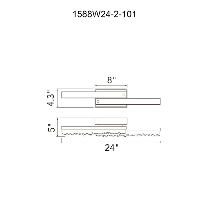 Stagger - LED Vanity Light