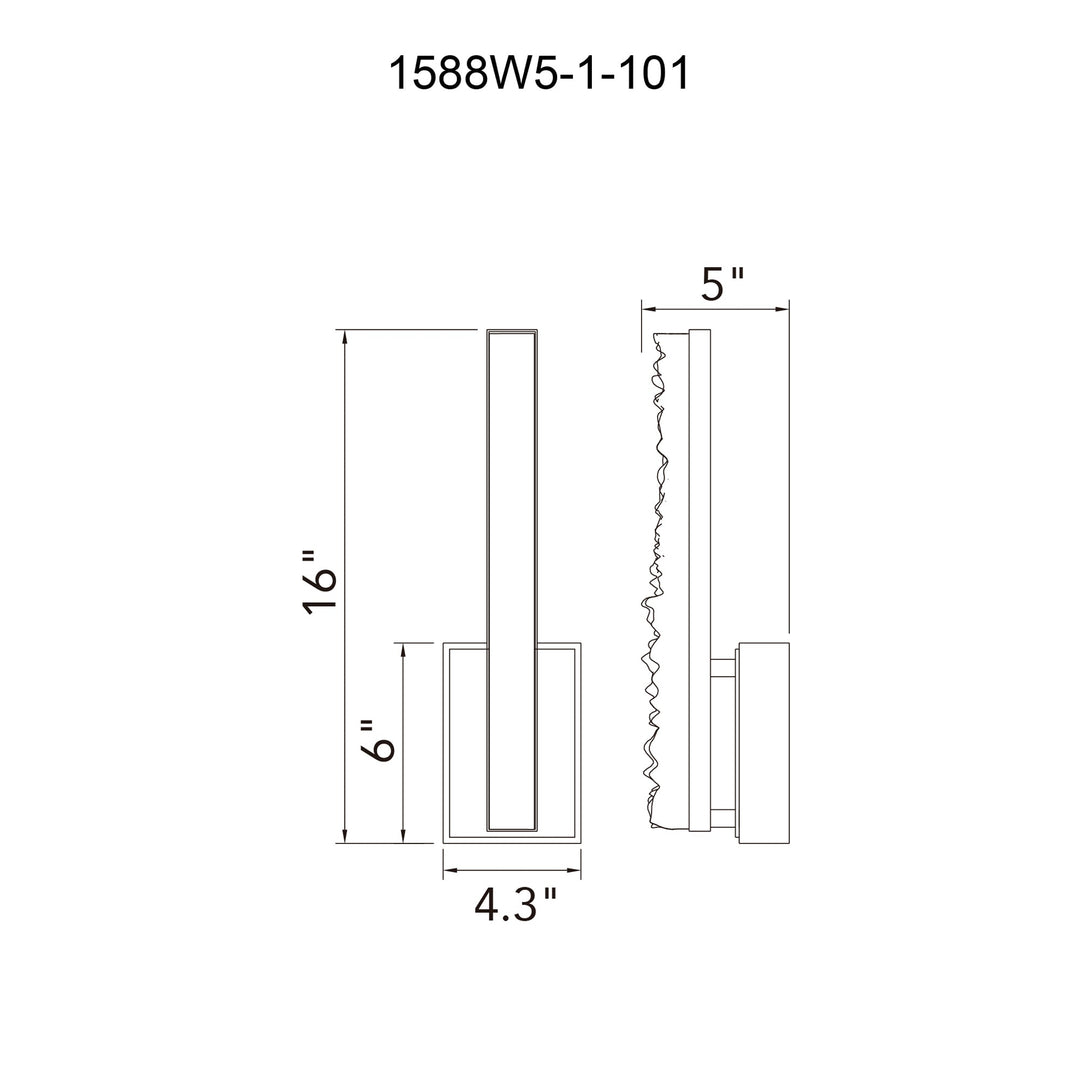 Stagger - LED Wall Sconce