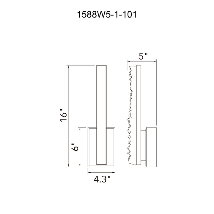 Stagger - LED Wall Sconce