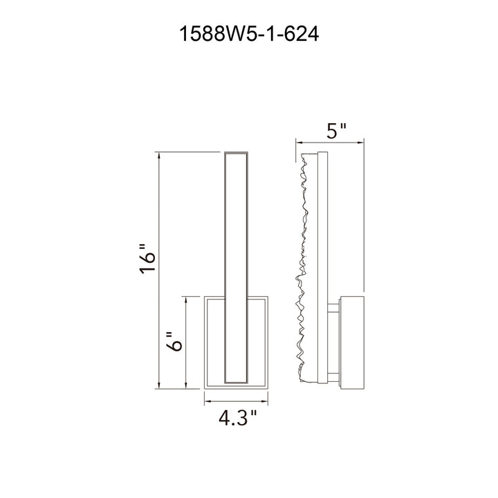 Stagger - LED Wall Sconce