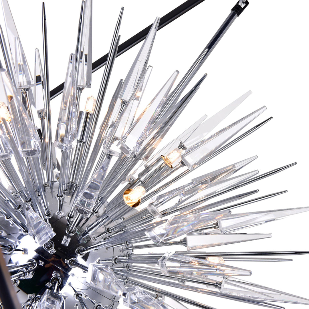 Starburst - Chandelier with Crystals