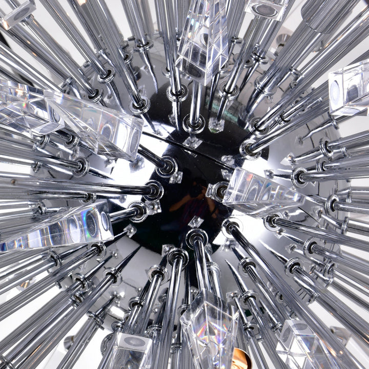 Starburst - Chandelier with Crystals