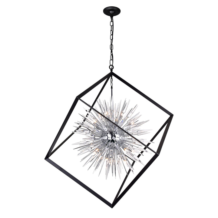 Starburst - Chandelier with Crystals
