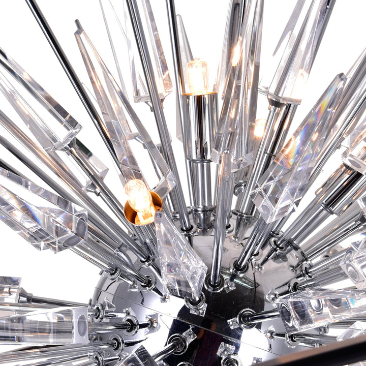 Starburst - Chandelier with Crystals