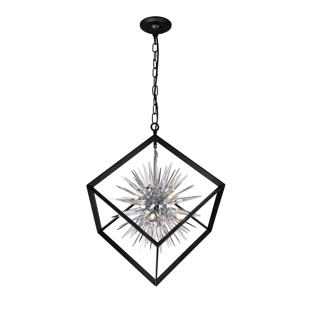 Starburst - Chandelier with Crystals